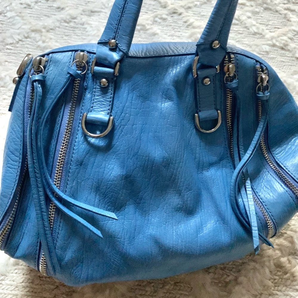 Botkier sky blue shoulder bag with certificate